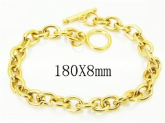 HY Wholesale Leather Bracelets 316L Stainless Steel Jewelry Bracelets-HY61B0500LL