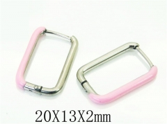 HY Wholesale 316L Stainless Steel Popular Jewelry Earrings-HY70E0486JLX