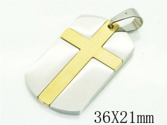 HY Wholesale Pendant 316L Stainless Steel Jewelry Pendant-HY59P0950NLX