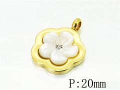 HY Wholesale Pendant 316L Stainless Steel Jewelry Pendant-HY52P0023HDD