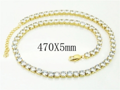 HY Wholesale Necklaces Stainless Steel 316L Jewelry Necklaces-HY59N0024IJD