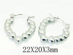 HY Wholesale 316L Stainless Steel Popular Jewelry Earrings-HY70E0502KD