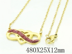HY Wholesale Necklaces Stainless Steel 316L Jewelry Necklaces-HY92N0360MS
