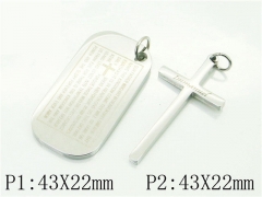 HY Wholesale Pendant 316L Stainless Steel Jewelry Pendant-HY59P0957OR