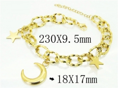 HY Wholesale Leather Bracelets 316L Stainless Steel Jewelry Bracelets-HY66B0052PLY
