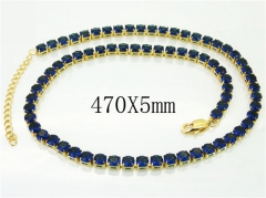 HY Wholesale Necklaces Stainless Steel 316L Jewelry Necklaces-HY59N0027IJW