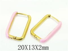 HY Wholesale 316L Stainless Steel Popular Jewelry Earrings-HY70E0496KLW