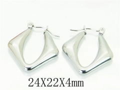 HY Wholesale 316L Stainless Steel Popular Jewelry Earrings-HY70E0507KG