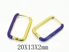 HY Wholesale 316L Stainless Steel Popular Jewelry Earrings-HY70E0489KLV