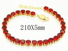 HY Wholesale Leather Bracelets 316L Stainless Steel Jewelry Bracelets-HY59B0859HHX