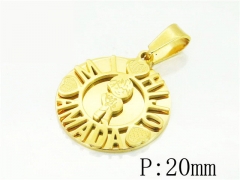HY Wholesale Pendant 316L Stainless Steel Jewelry Pendant-HY52P0020LS