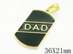 HY Wholesale Pendant 316L Stainless Steel Jewelry Pendant-HY59P0932ML
