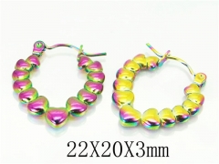 HY Wholesale 316L Stainless Steel Popular Jewelry Earrings-HY70E0505LS