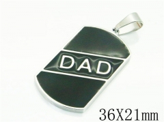HY Wholesale Pendant 316L Stainless Steel Jewelry Pendant-HY59P0931LLW
