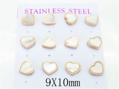 HY Wholesale 316L Stainless Steel Popular Jewelry Earrings-HY59E0972IKW