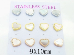 HY Wholesale 316L Stainless Steel Popular Jewelry Earrings-HY59E0973IIW