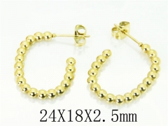 HY Wholesale 316L Stainless Steel Popular Jewelry Earrings-HY70E0528LS