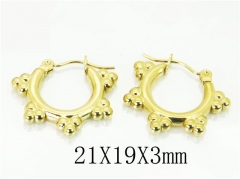 HY Wholesale 316L Stainless Steel Popular Jewelry Earrings-HY70E0498LW