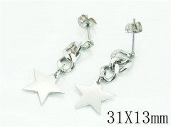 HY Wholesale 316L Stainless Steel Popular Jewelry Earrings-HY52E0045PZ