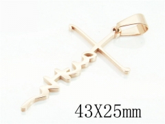 HY Wholesale Pendant 316L Stainless Steel Jewelry Pendant-HY59P0909KL
