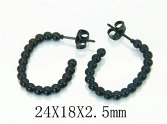 HY Wholesale 316L Stainless Steel Popular Jewelry Earrings-HY70E0531LT
