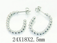 HY Wholesale 316L Stainless Steel Popular Jewelry Earrings-HY70E0527KW
