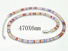 HY Wholesale Necklaces Stainless Steel 316L Jewelry Necklaces-HY59N0029IKR