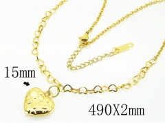 HY Wholesale Necklaces Stainless Steel 316L Jewelry Necklaces-HY92N0358HIE