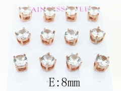 HY Wholesale 316L Stainless Steel Popular Jewelry Earrings-HY59E1017IPS
