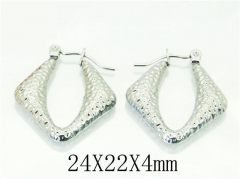HY Wholesale 316L Stainless Steel Popular Jewelry Earrings-HY70E0512KW