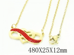 HY Wholesale Necklaces Stainless Steel 316L Jewelry Necklaces-HY92N0361MW