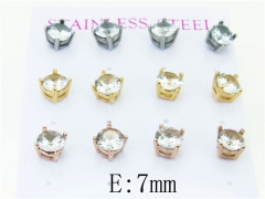 HY Wholesale 316L Stainless Steel Popular Jewelry Earrings-HY59E1004INB