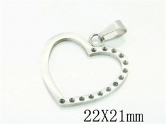 HY Wholesale Pendant 316L Stainless Steel Jewelry Pendant-HY52P0040MX