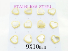 HY Wholesale 316L Stainless Steel Popular Jewelry Earrings-HY59E0971IIX
