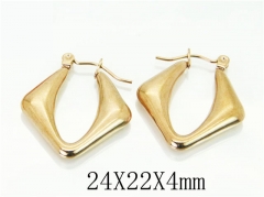 HY Wholesale 316L Stainless Steel Popular Jewelry Earrings-HY70E0509LZ
