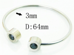 HY Wholesale Bangles Stainless Steel 316L Fashion Bangle-HY51B0169HID