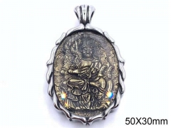 HY Wholesale Jewelry Stainless Steel Pendant (not includ chain)-HY0089P012