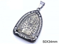 HY Wholesale Jewelry Stainless Steel Pendant (not includ chain)-HY0089P059