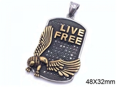 HY Wholesale Jewelry Stainless Steel Pendant (not includ chain)-HY0089P146