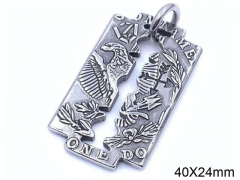 HY Wholesale Jewelry Stainless Steel Pendant (not includ chain)-HY0089P106