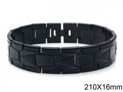 HY Wholesale Steel Stainless Steel 316L Bracelets-HY0091B125