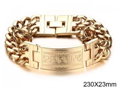 HY Wholesale Steel Stainless Steel 316L Bracelets-HY0091B056