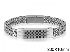 HY Wholesale Steel Stainless Steel 316L Bracelets-HY0087B120