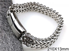 HY Wholesale Steel Stainless Steel 316L Bracelets-HY0091B074