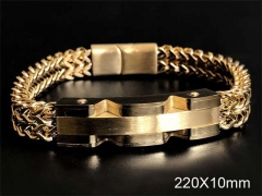 HY Wholesale Steel Stainless Steel 316L Bracelets-HY0087B122