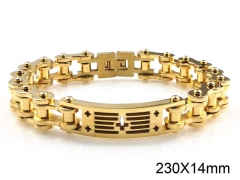 HY Wholesale Steel Stainless Steel 316L Bracelets-HY0091B099