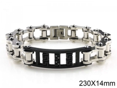 HY Wholesale Steel Stainless Steel 316L Bracelets-HY0091B103