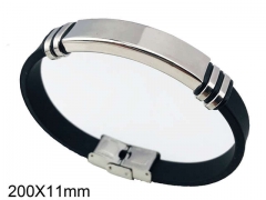 HY Wholesale Steel Stainless Steel 316L Bracelets-HY0091B210