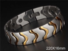 HY Wholesale Steel Stainless Steel 316L Bracelets-HY0091B003