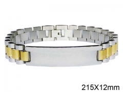 HY Wholesale Steel Stainless Steel 316L Bracelets-HY0087B109
